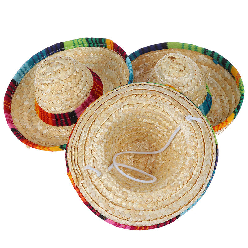 FiestaPaws™ Luxe Mariachi Straw Hat – For the Life of the Paw-ty