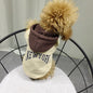 🐾 Pet Terry Cotton Casual "New York" Hooded Sweatshirt – For Trendy Pups & Parents