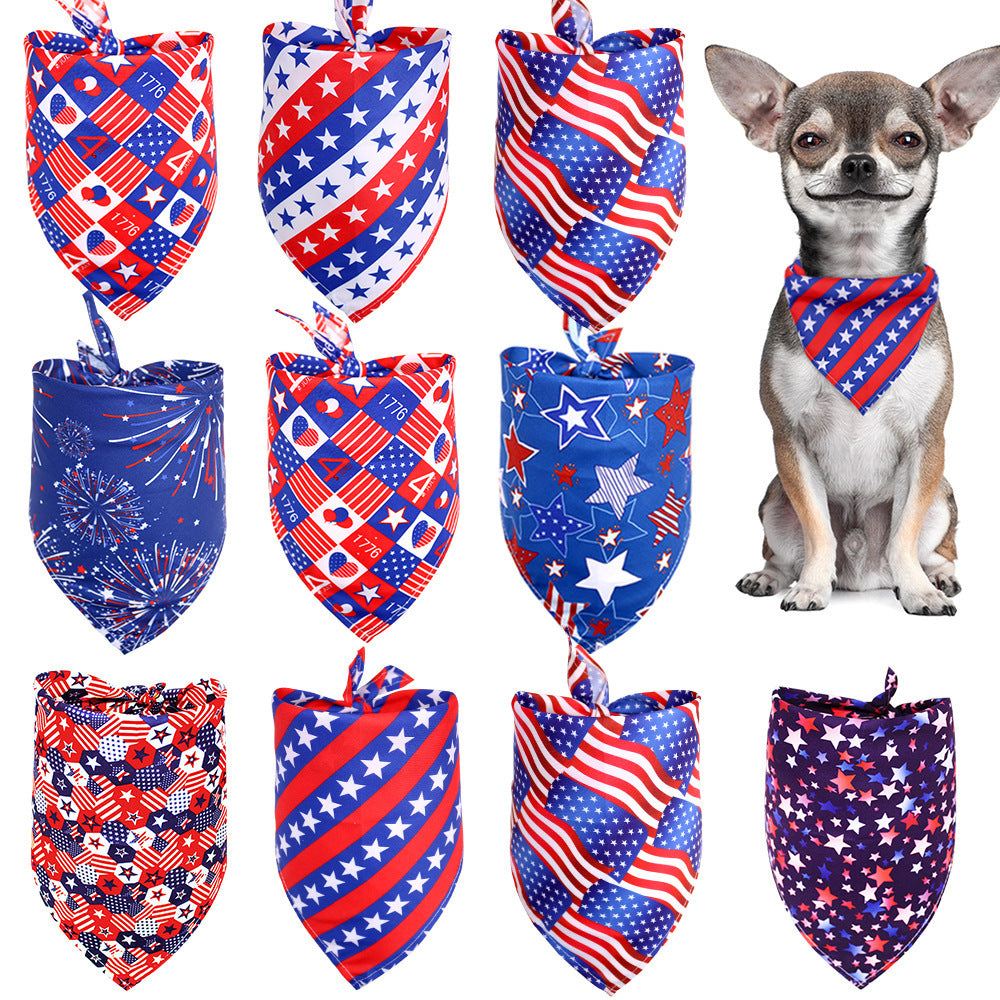 Star-Spangled Style™ Pet Bandana Bib – Celebrate in Comfort & Color