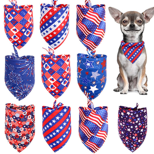 Star-Spangled Style™ Pet Bandana Bib – Celebrate in Comfort & Color