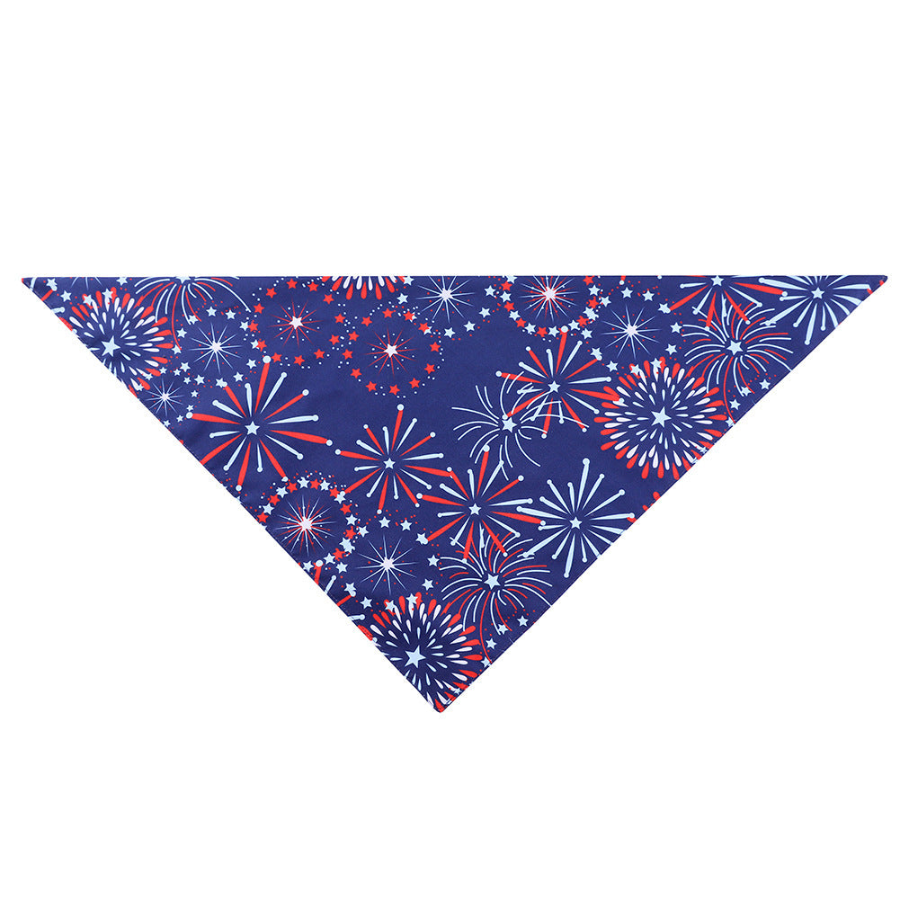 Patriotic Dog Bandana – Stars & Stripes Drool Scarf | 4th of July Pet Accessory by PetSecret