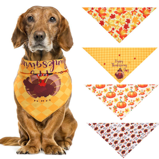 Gobble Glam: Thanksgiving Pet Bib – 8 Festive Styles for Your Fashion-Forward Pup