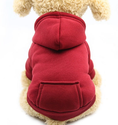 Classic Dog Hoodie with Pocket – Lightweight All-Season Pet Sweatshirt for Small & Medium Dogs – Soft, Stylish & Comfy