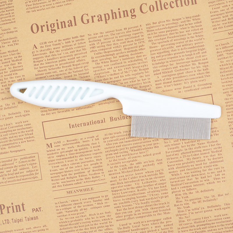 PurePaw™ Luxe Anti-Flea Comb – Elegant Grooming, Naturally