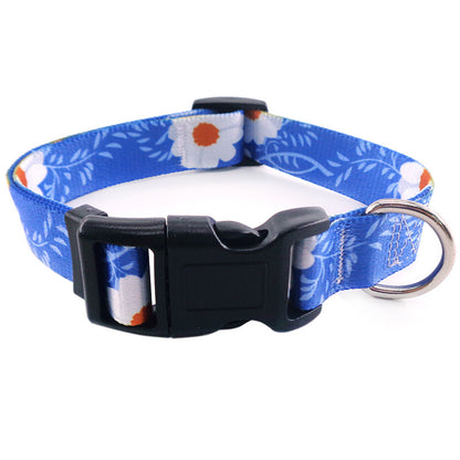 Boho Nomad: Printed Dog Collar – Digital Artistry Meets Global Style