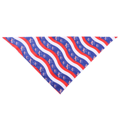 Patriotic Dog Bandana – Stars & Stripes Drool Scarf | 4th of July Pet Accessory by PetSecret