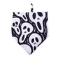 Spooky Style! Halloween Skull Triangle Dog Scarf
