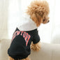 🐾 Pet Terry Cotton Casual "New York" Hooded Sweatshirt – For Trendy Pups & Parents