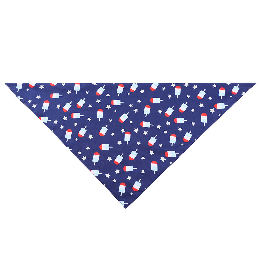 Patriotic Dog Bandana – Stars & Stripes Drool Scarf | 4th of July Pet Accessory by PetSecret