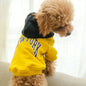🐾 Pet Terry Cotton Casual "New York" Hooded Sweatshirt – For Trendy Pups & Parents