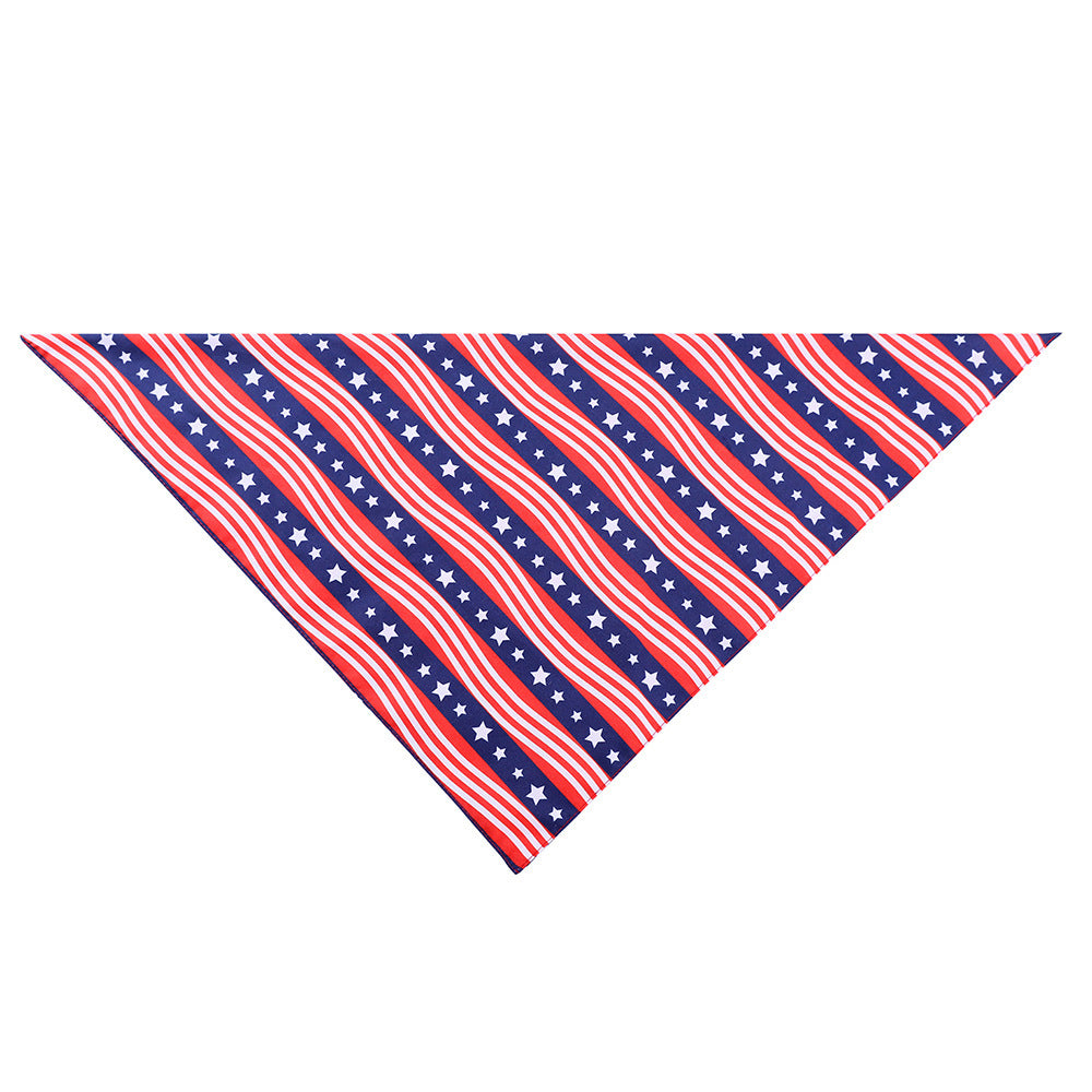 Patriotic Dog Bandana – Stars & Stripes Drool Scarf | 4th of July Pet Accessory by PetSecret