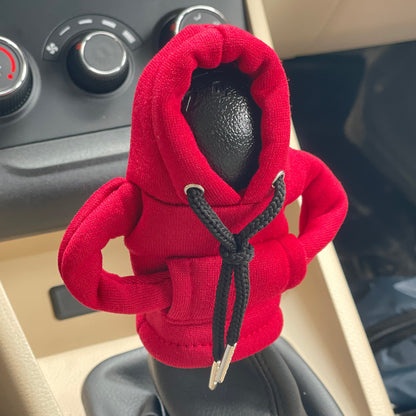 Car Gear Lever Mini Sweater – Fun Hooded Cover for Your Shift Knob