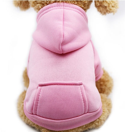 Classic Dog Hoodie with Pocket – Lightweight All-Season Pet Sweatshirt for Small & Medium Dogs – Soft, Stylish & Comfy