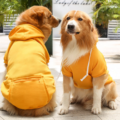 🧥 Trendy & Functional: Zipper Pocket Dog Sweater for Stylish Pups