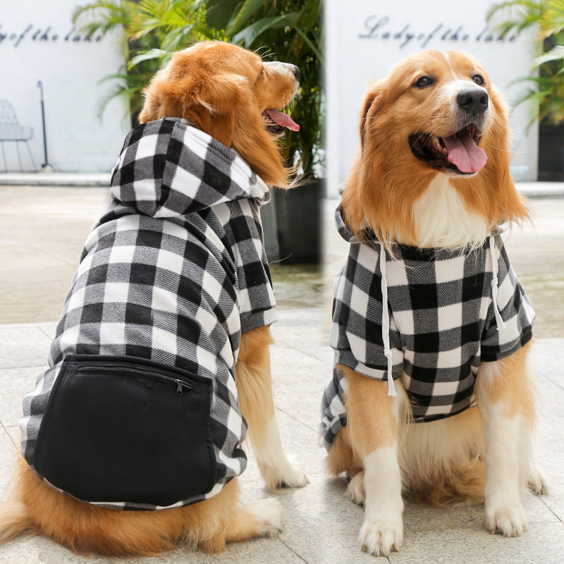🧥 Trendy & Functional: Zipper Pocket Dog Sweater for Stylish Pups