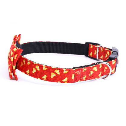 🎄 Holiday Elegance: Christmas Bow Collar for Dogs – Festive & Adjustable