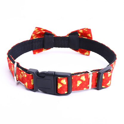 🎄 Holiday Elegance: Christmas Bow Collar for Dogs – Festive & Adjustable